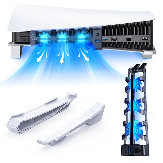 nexigo-horizontaler-standfu-mit-l-fter-f-r-ps5-ps5-slim image 1