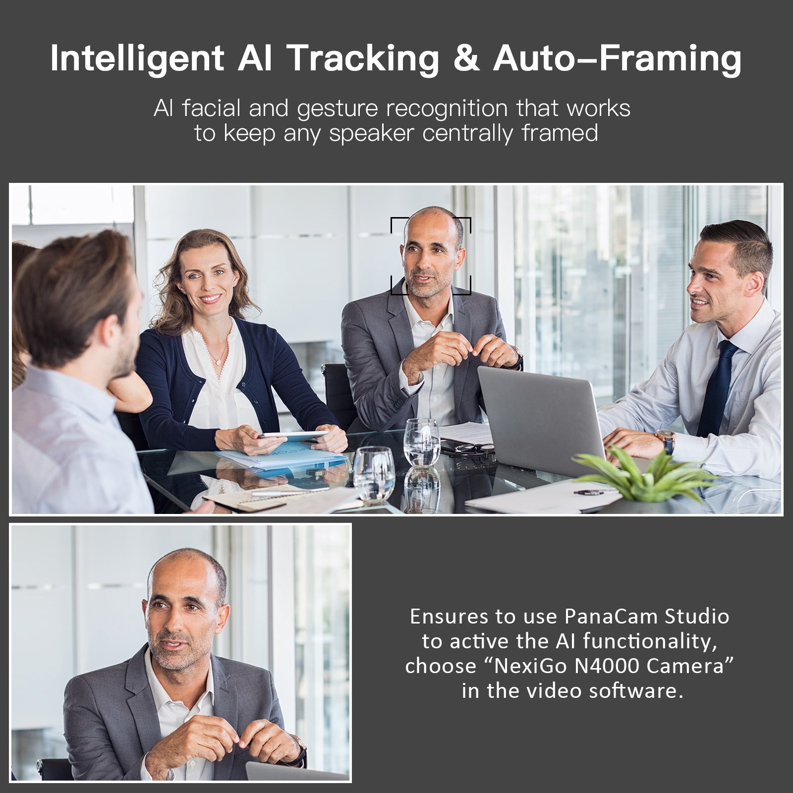 nexigo-meeting-pro-n4000-4k-webcam-all-in-one-hybrid-studio image 4