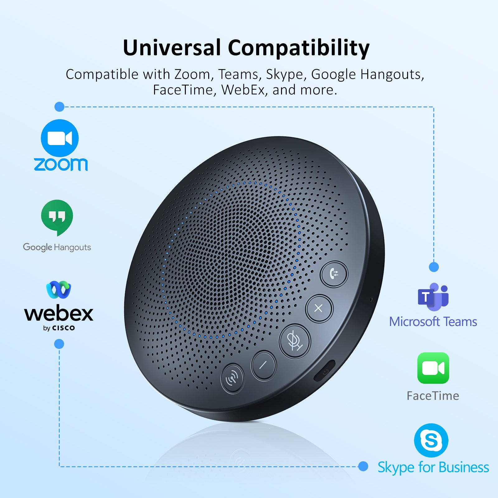 nexigo-spk03-bluetooth-speakerphone-f-r-konferenzraum image 8