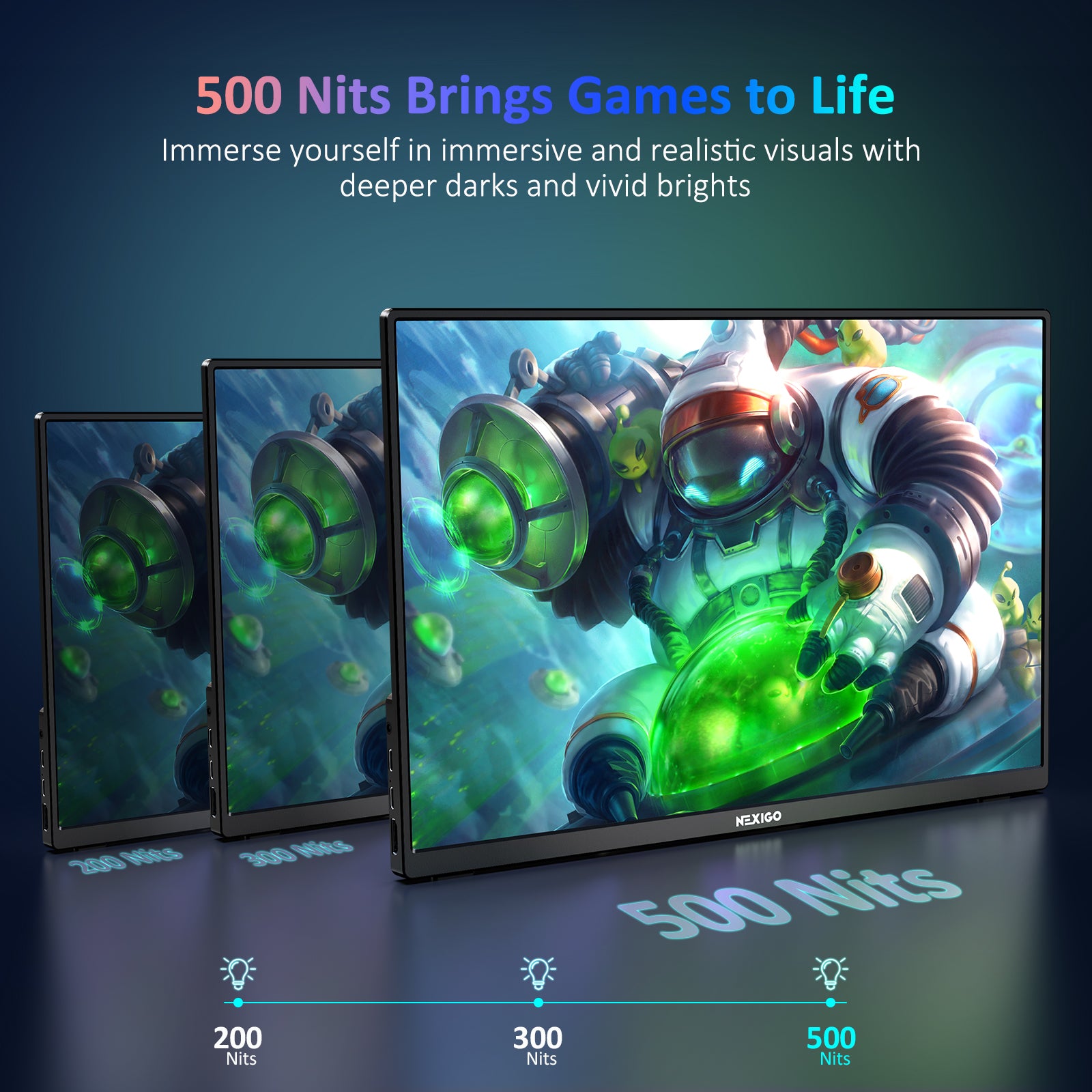 nexigo-ng16ufg-s-16-zoll-2-5k-144hz-portabler-monitor-mit-kickstand image 5