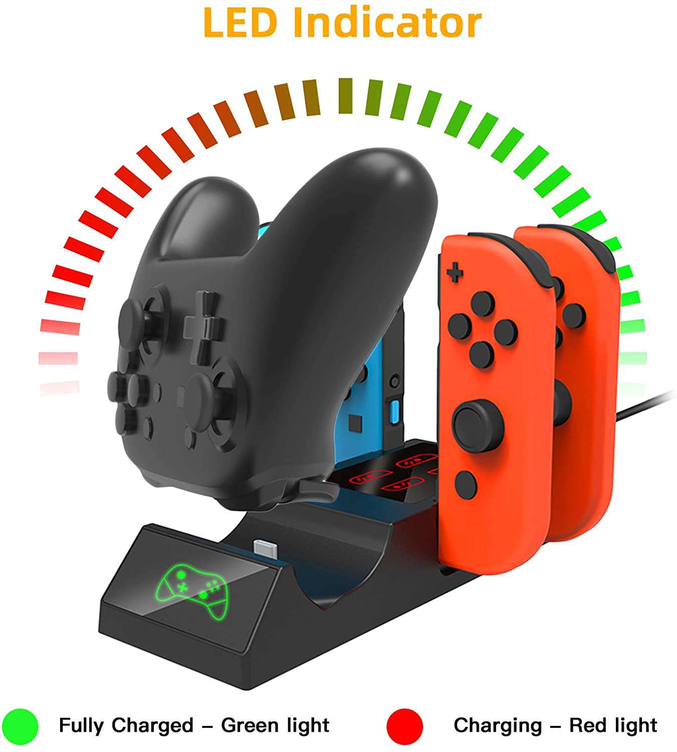 nexigo-switch-zubeh-r-kit-mit-joy-con-ladestation image 2