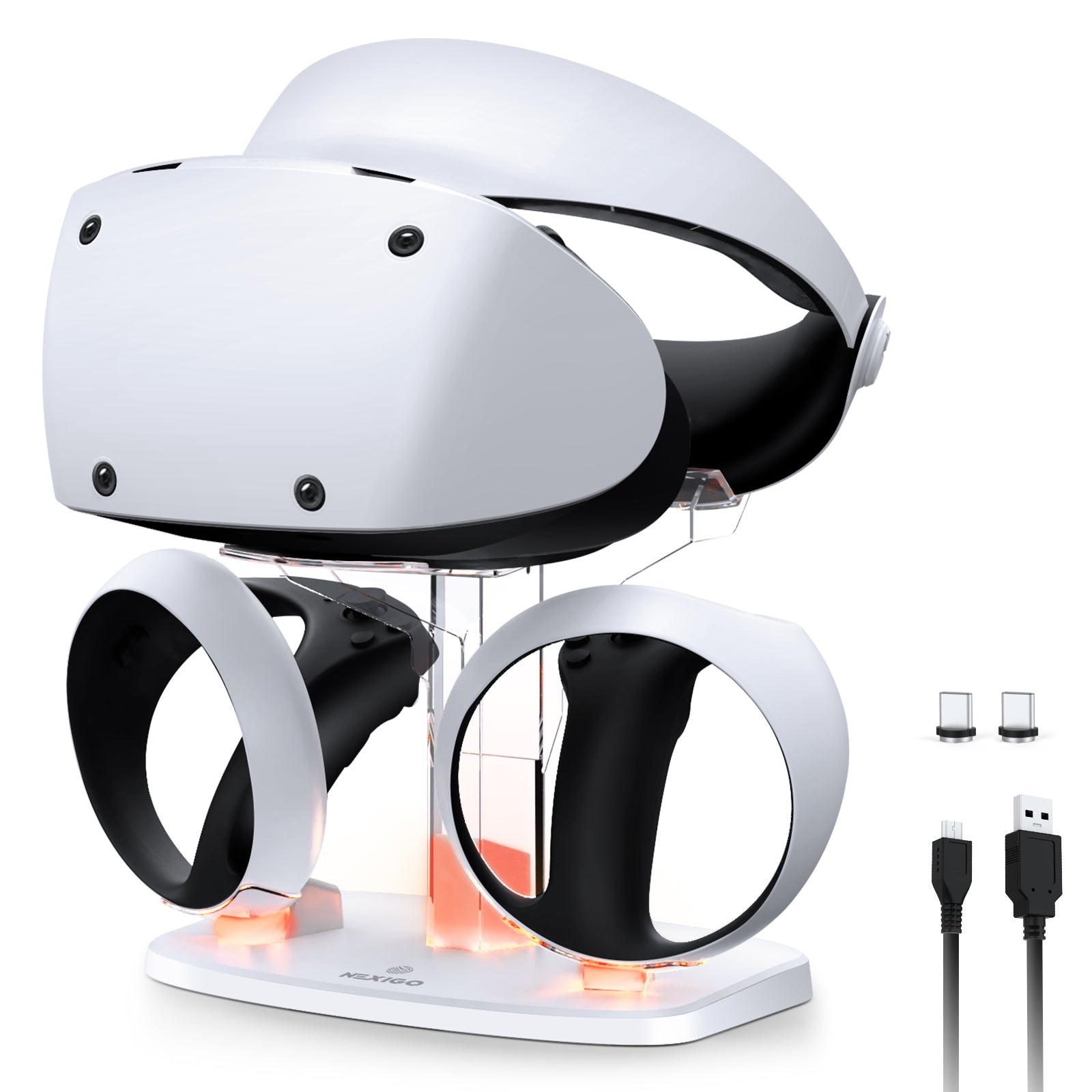 nexigo-controller-charging-dock-f-r-psvr2-mit-headset-st-nder image 1