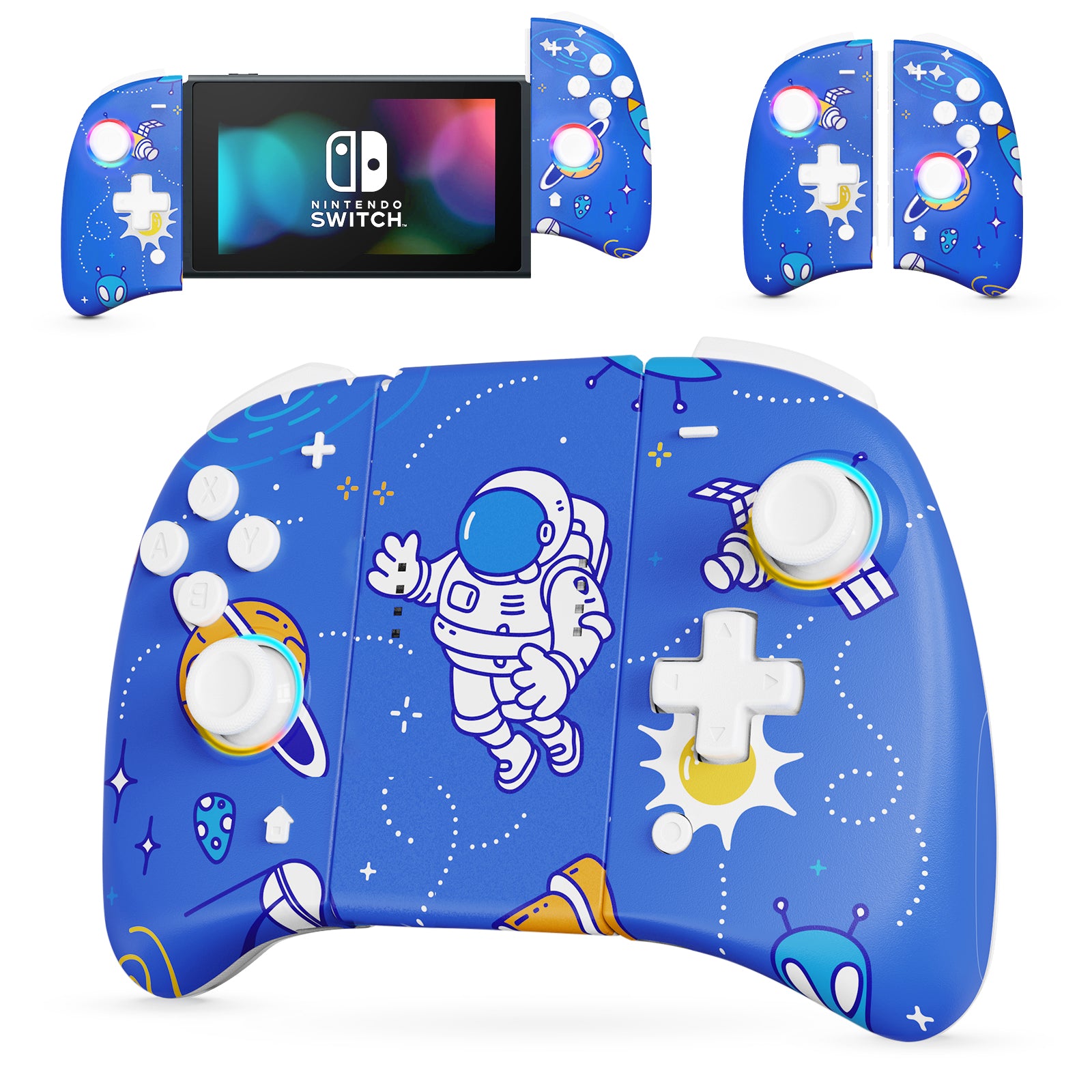 nexigo-wireless-dual-joypad-controller-mit-led-f-r-nintendo-switch image 2