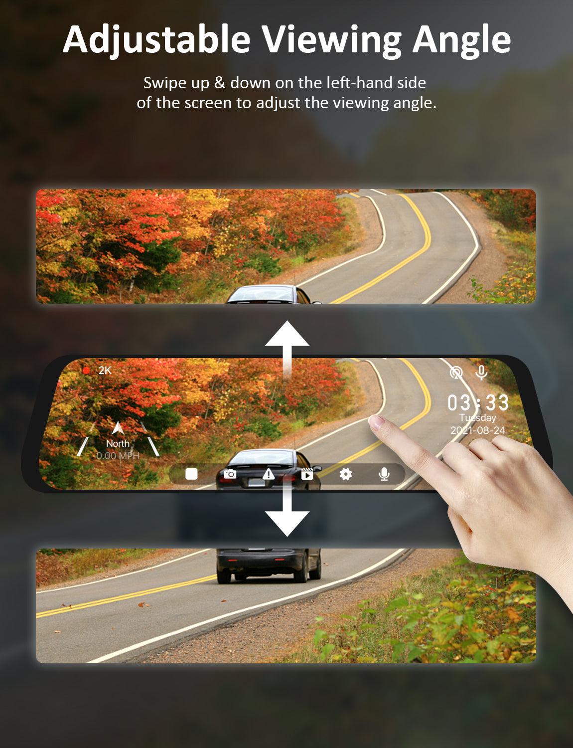 nexigo-d81-2-5k-spiegel-dashcam-mit-dual-sony-starvis image 5