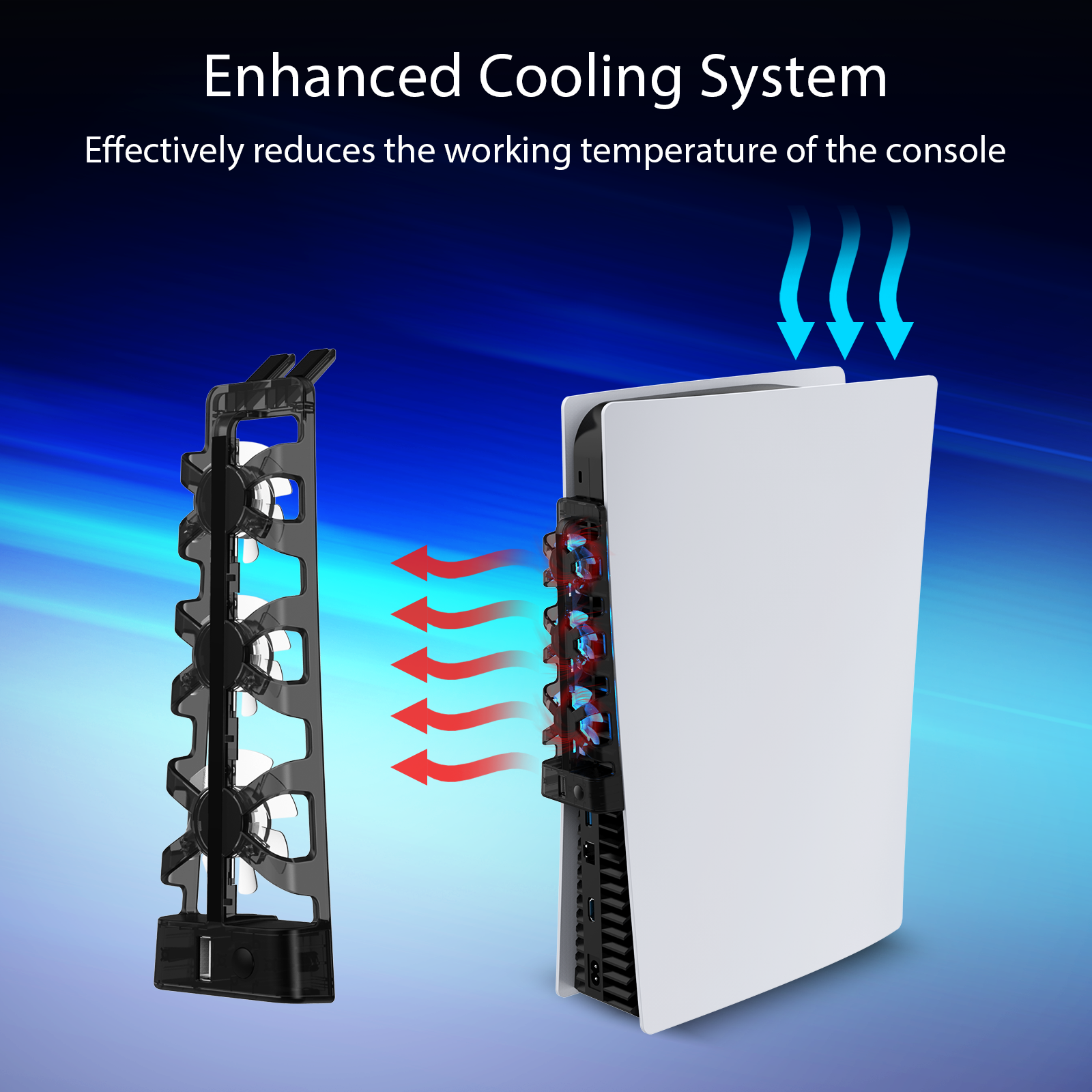 nexigo-ps5-cooling-fan-mit-led-licht-k-hler-l-fter-f-r-ps5-disc-digital image 2