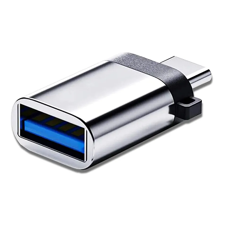 nexigo-usb-c-auf-a-adapter-silber-usb-3-0-5gbps image 1