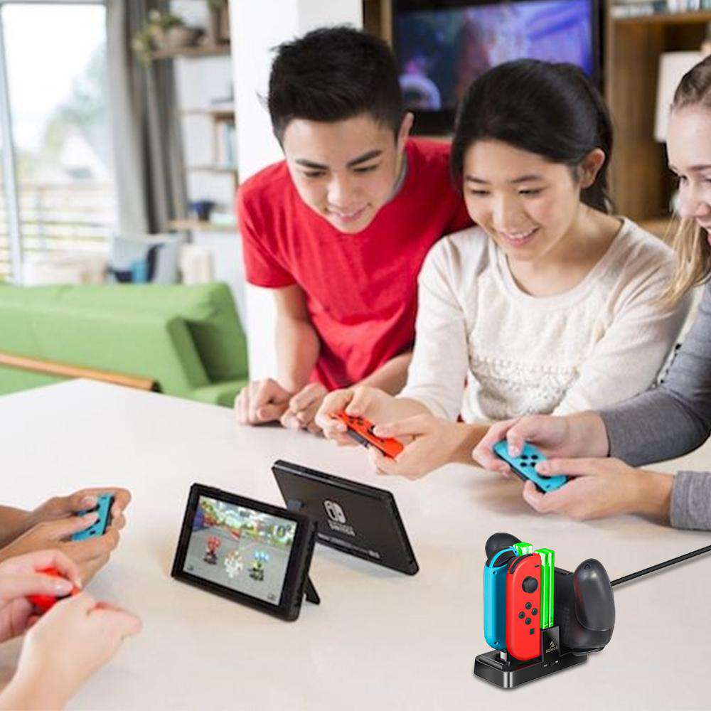 nexigo-ladedock-f-r-nintendo-switch-joy-con-pro-controller image 7