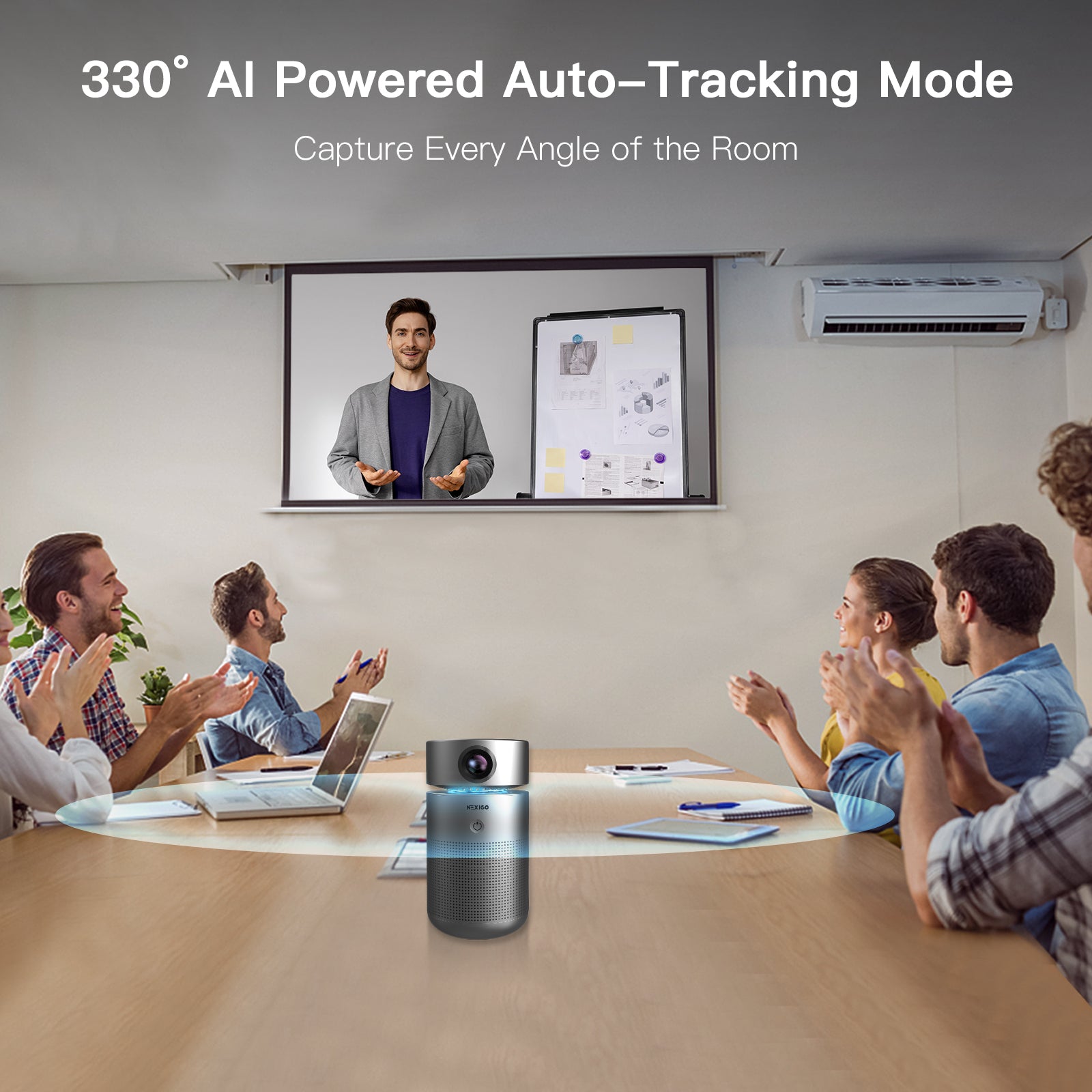 nexigo-meeting-pro-n4000-4k-webcam-all-in-one-hybrid-studio image 5