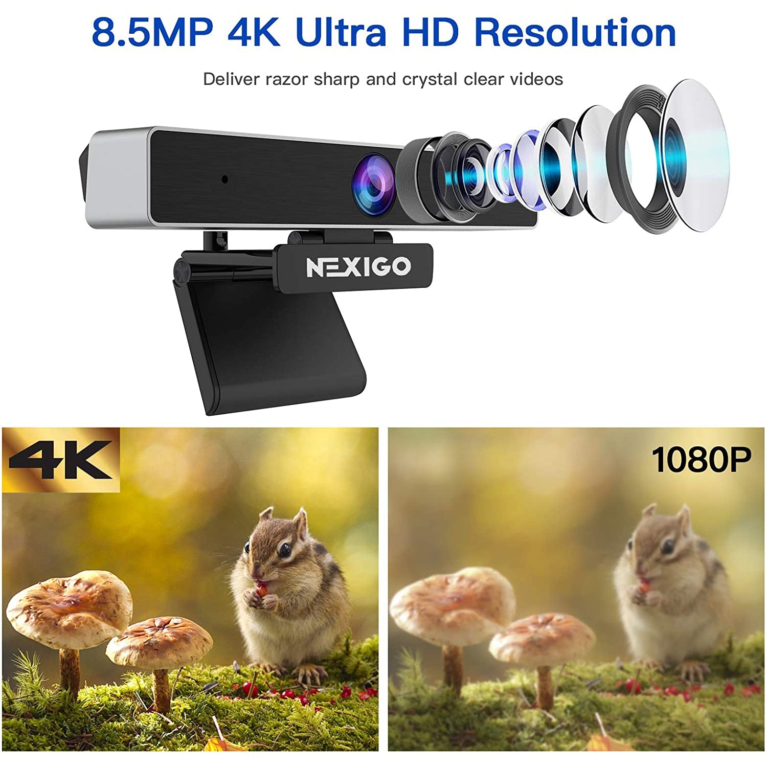 nexigo-n950-4k-webcam-mit-fixed-focus-und-zoom image 2