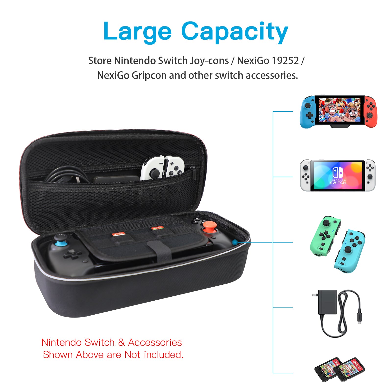 nexigo-tragetasche-carrying-case-f-r-nintendo-switch image 2