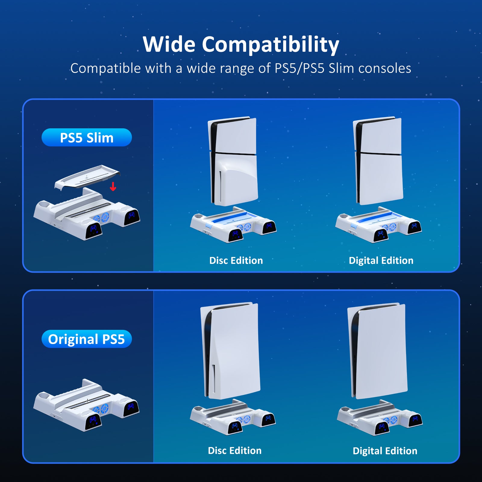 nexigo-ps5-cooling-stand-mit-headset-halter-und-netzteil image 4