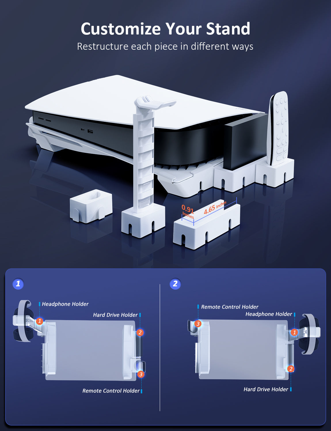 nexigo-ps5-modular-system-horizontaler-standfu image 3