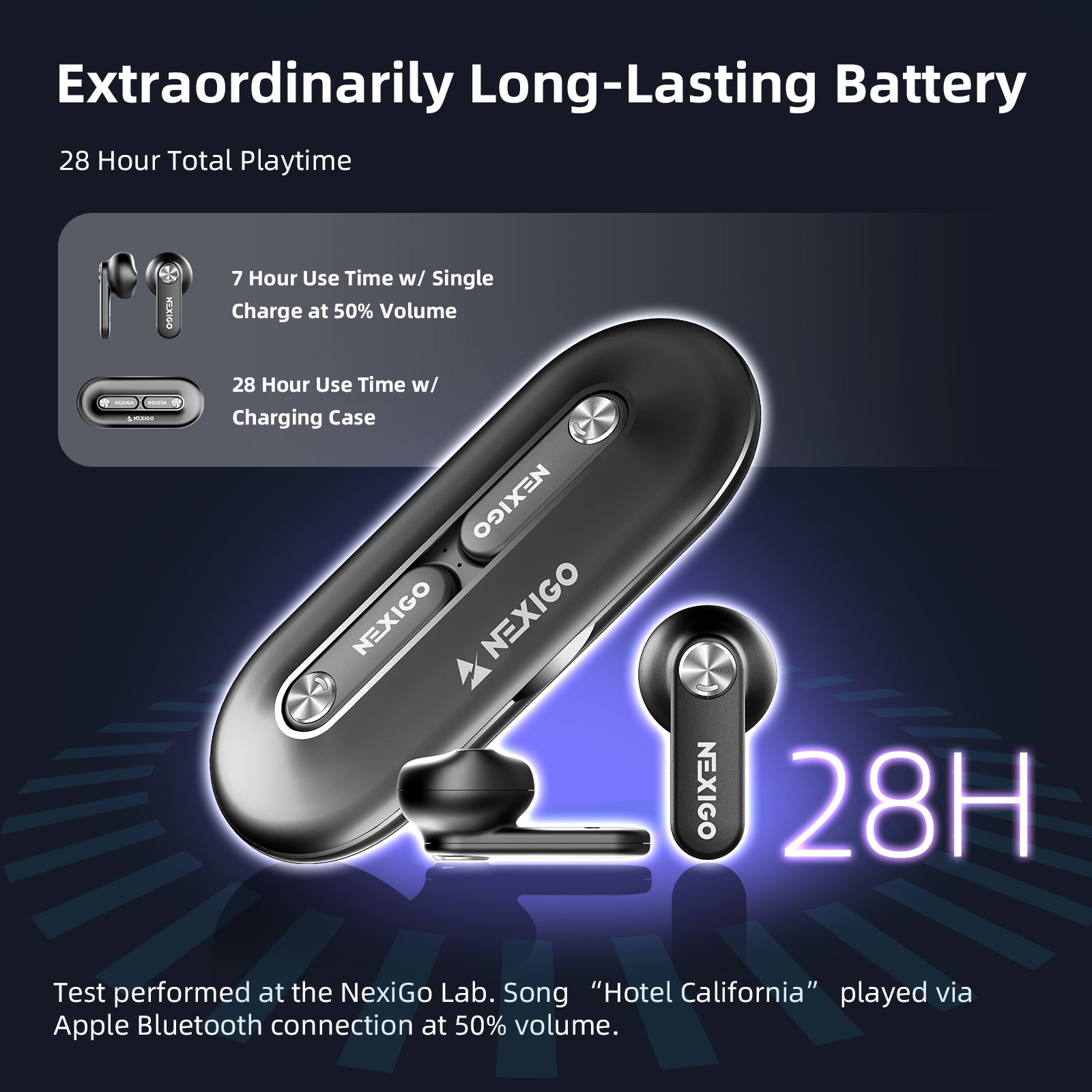nexigo-air-t2-ultra-thin-wireless-earbuds-bluetooth-5-2 image 8