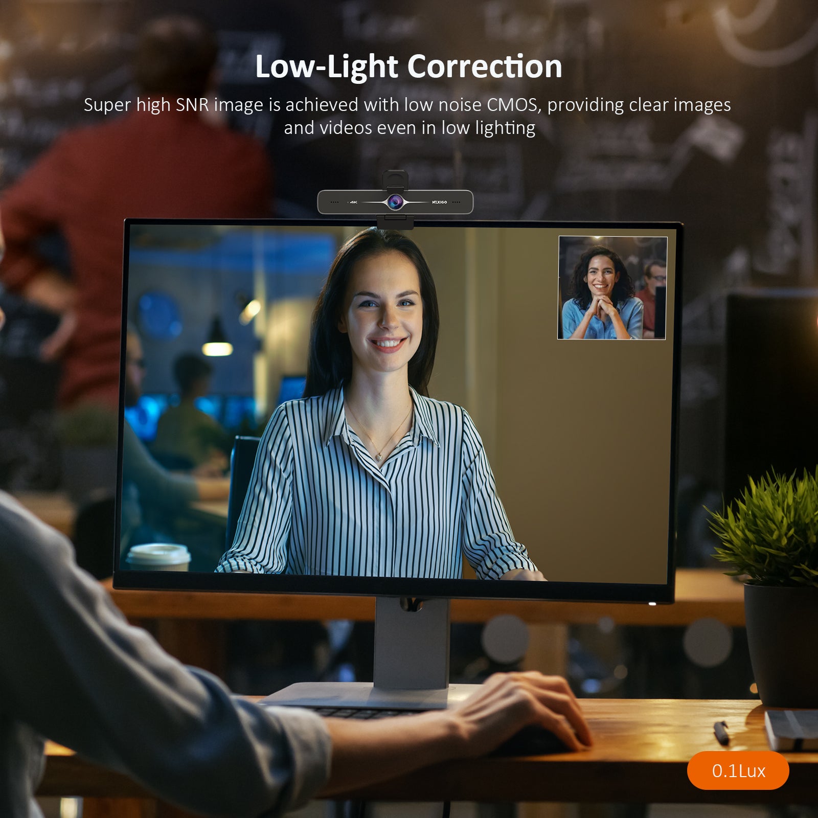 nexigo-n970p-4k-ai-webcam-zoom-zertifiziert-mit-fernbedienung-10x-zoom image 7