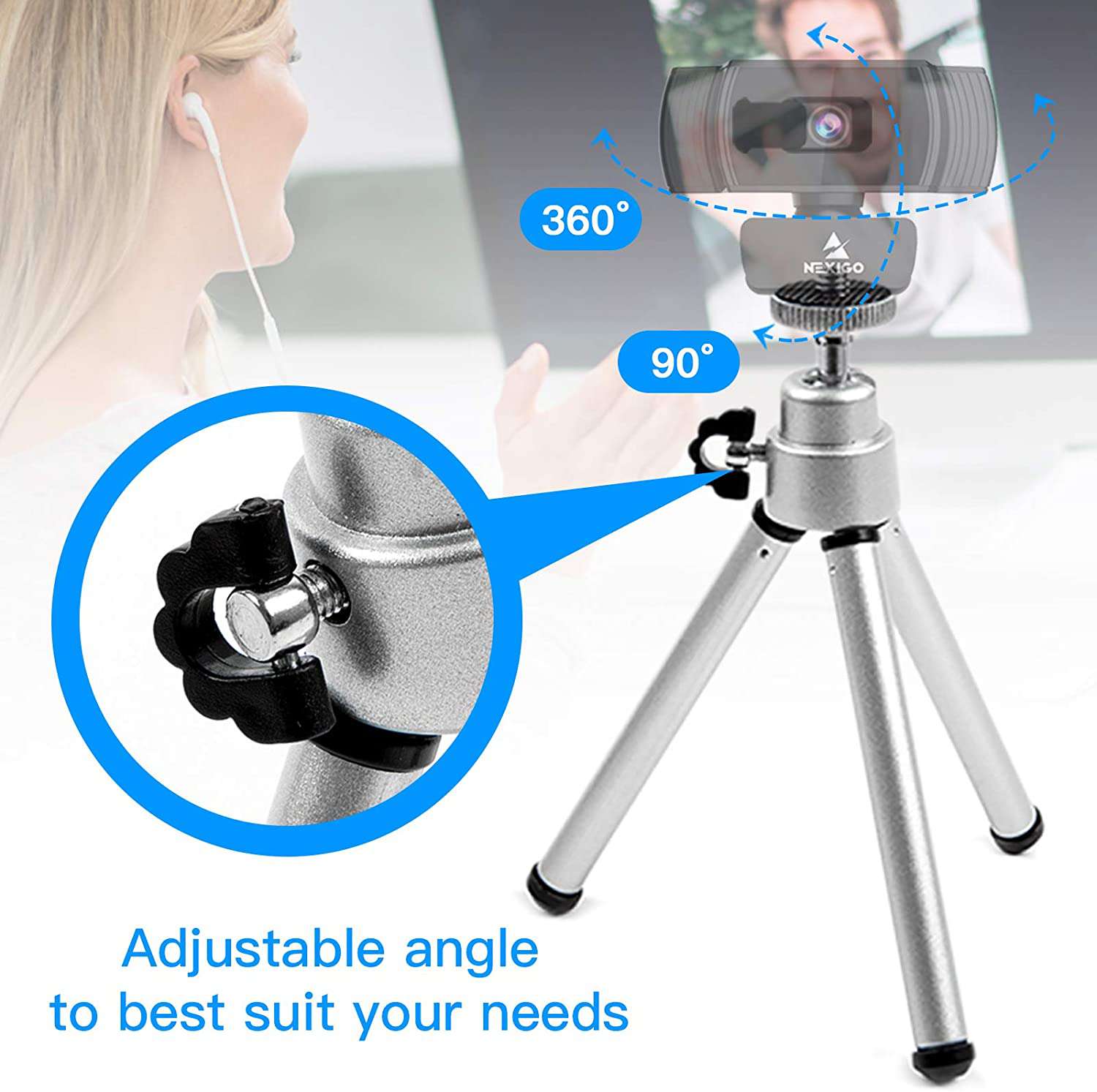nexigo-mini-stativst-nder-f-r-webcams image 2