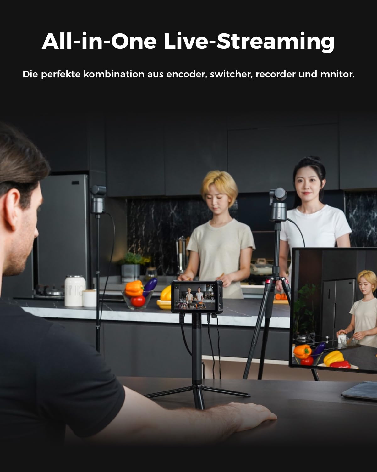 obsbot-talent-video-switcher-monitor-encoder-recorder-all-in-one image 2