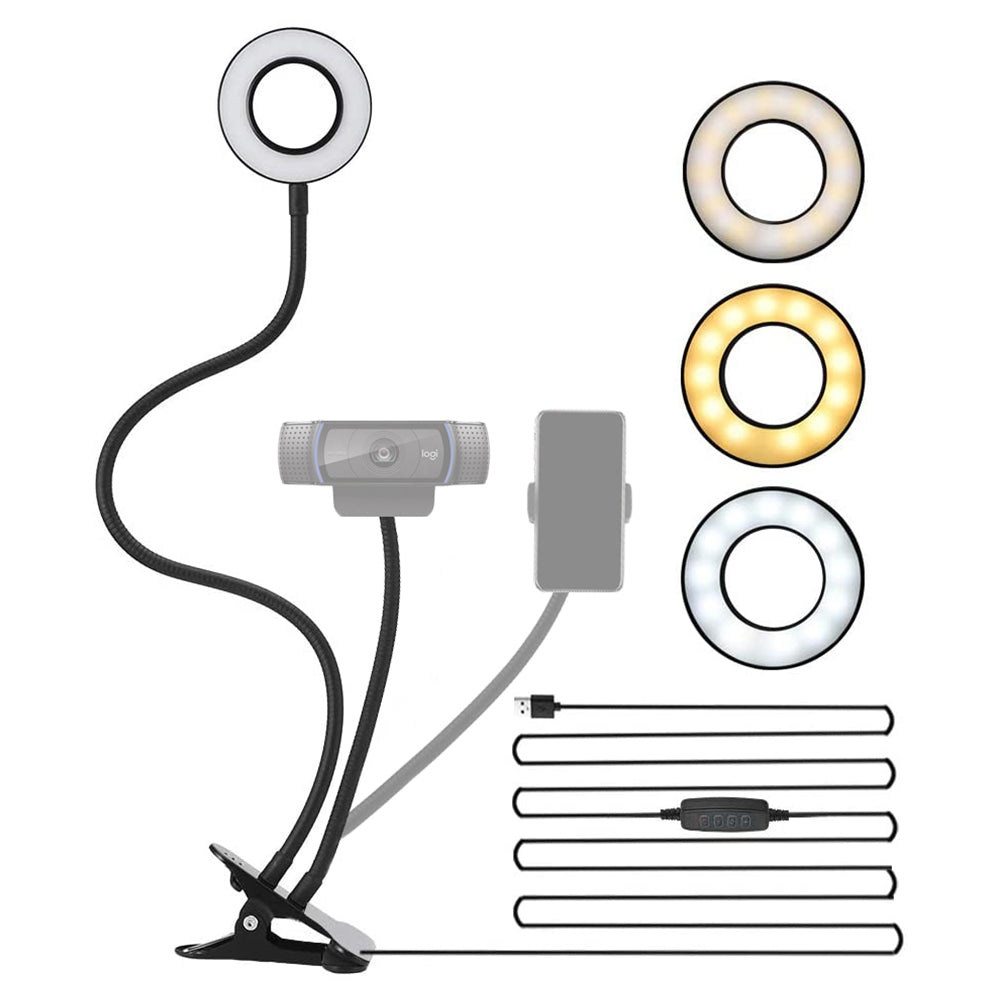 nexigo-3-5-zoll-led-selfie-ringlicht-f-r-webcam image 1