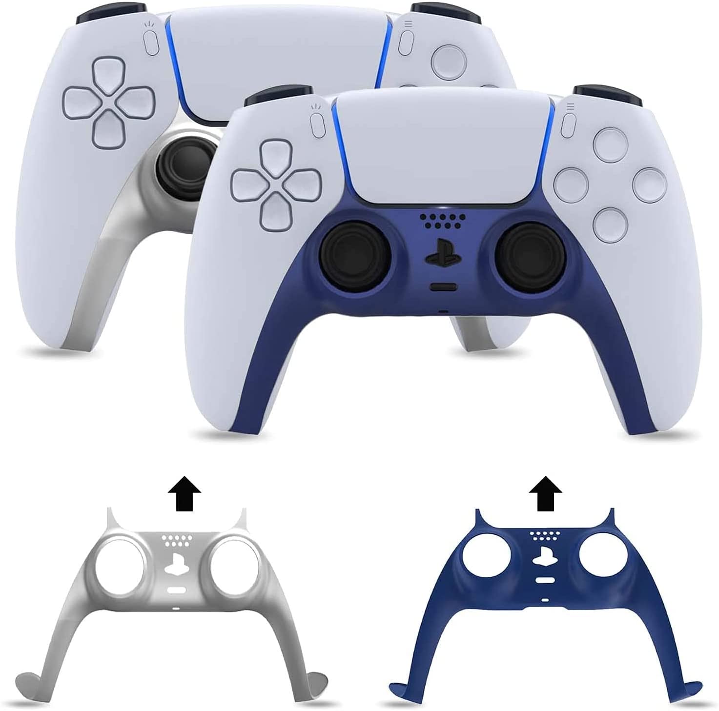 nexigo-ps5-controller-faceplate-2er-pack image 2