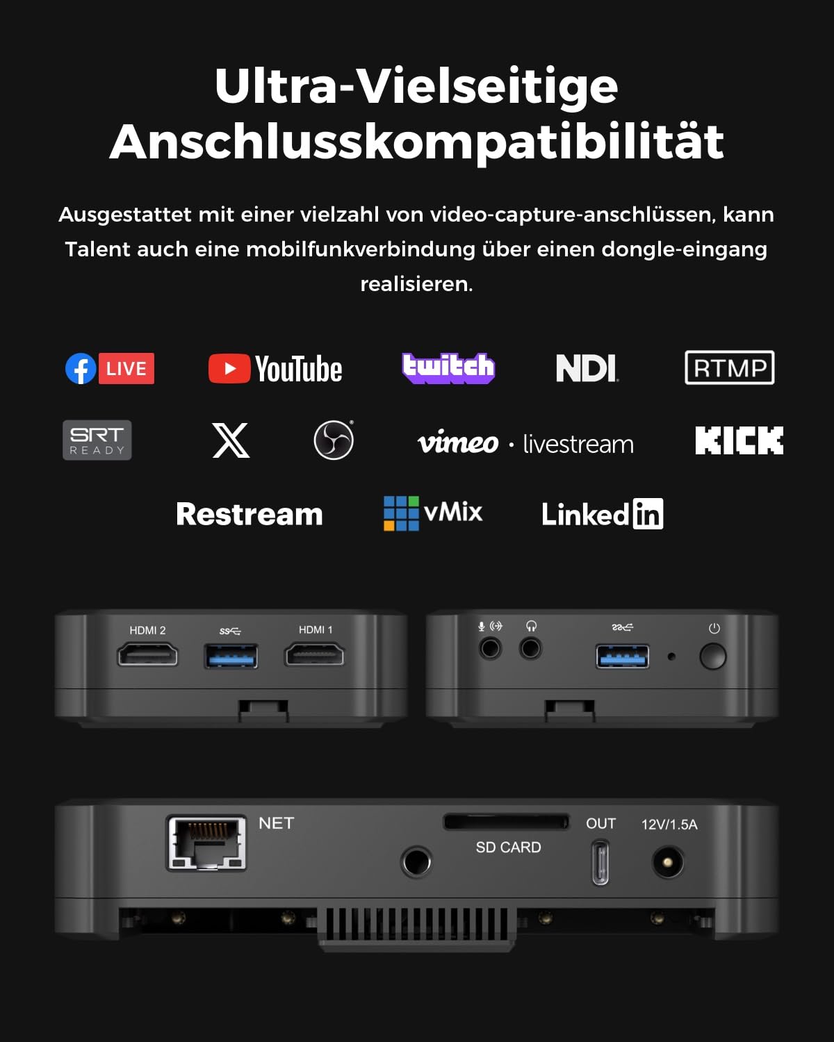 obsbot-talent-video-switcher-monitor-encoder-recorder-all-in-one image 3