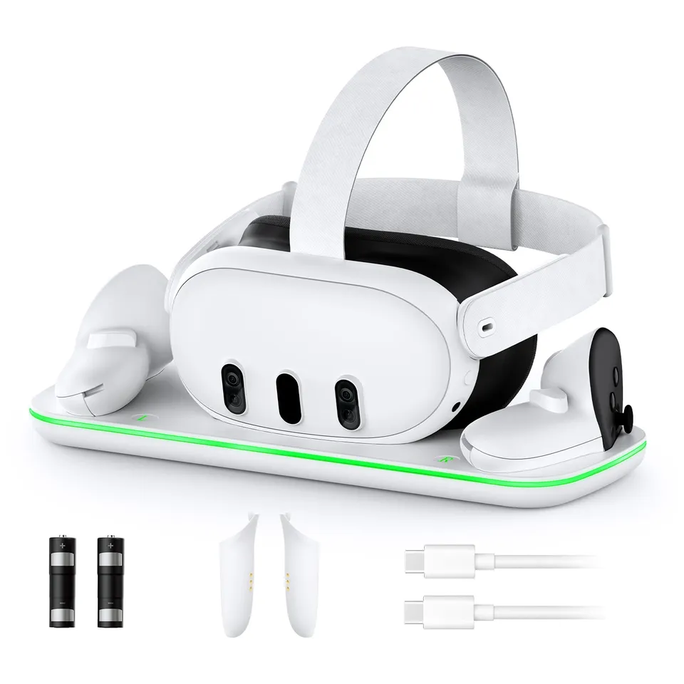 nexigo-quest-3-charging-dock-ladestation-mit-2-akku-packs image 1