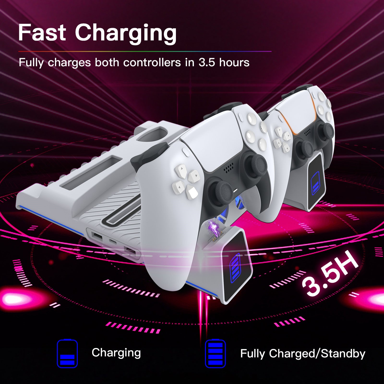 nexigo-ps5-cooling-stand-mit-rgb-strip-k-hler-st-nder-f-r-ps5 image 6