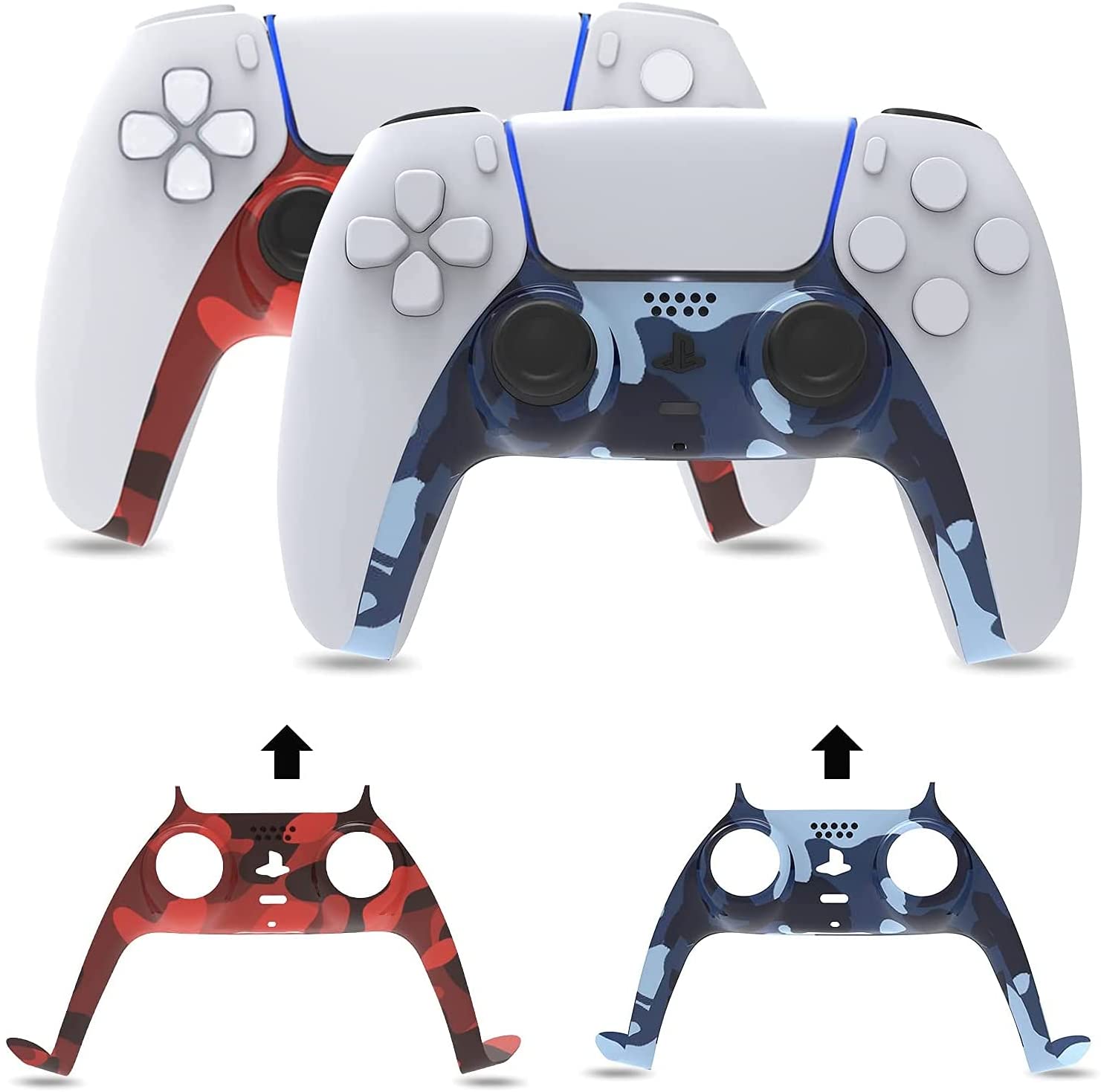 nexigo-ps5-controller-faceplate-2er-pack image 4