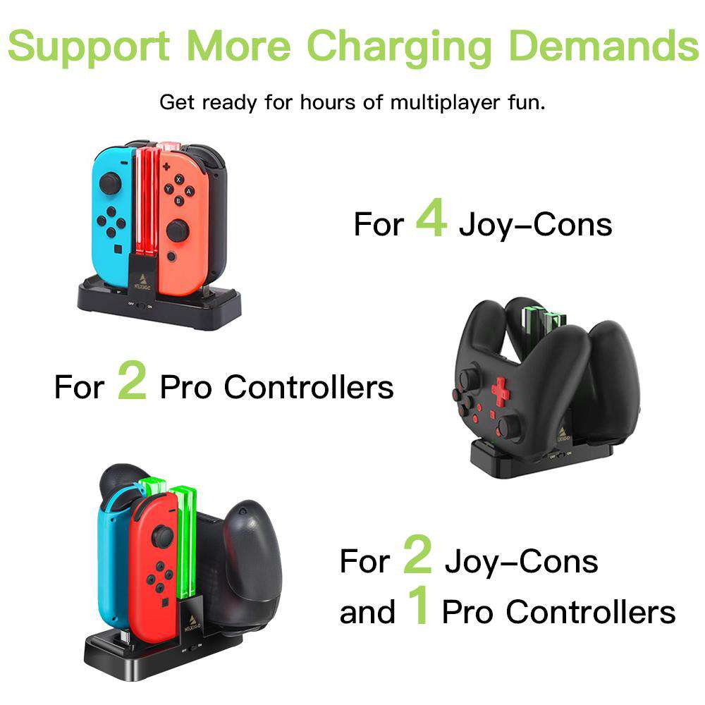nexigo-ladedock-f-r-nintendo-switch-joy-con-pro-controller image 5