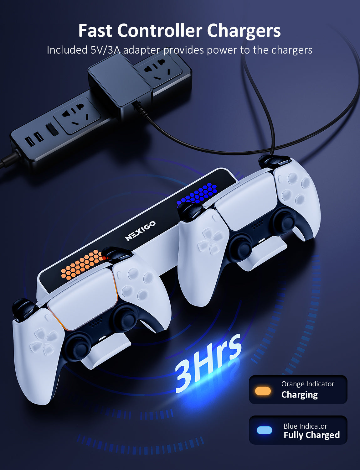 nexigo-ps5-modular-system-1558-mit-controller-charger-schwarz image 3