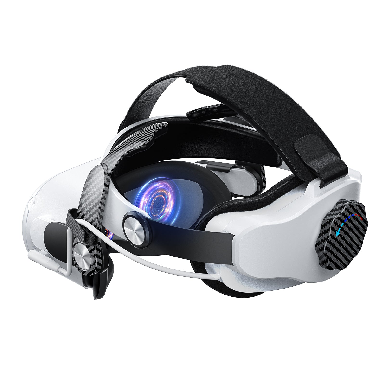 nexigo-s32-kopfband-mit-5300mah-akku-f-r-meta-oculus-quest-2 image 1