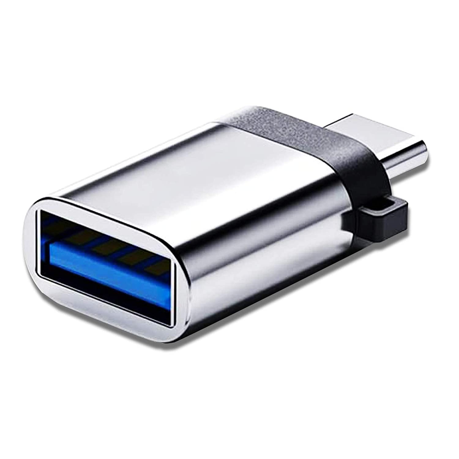 nexigo-usb-c-auf-a-adapter-silber-usb-3-0-5gbps image 1