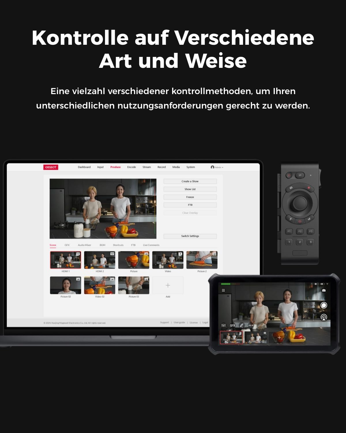 obsbot-talent-video-switcher-monitor-encoder-recorder-all-in-one image 6