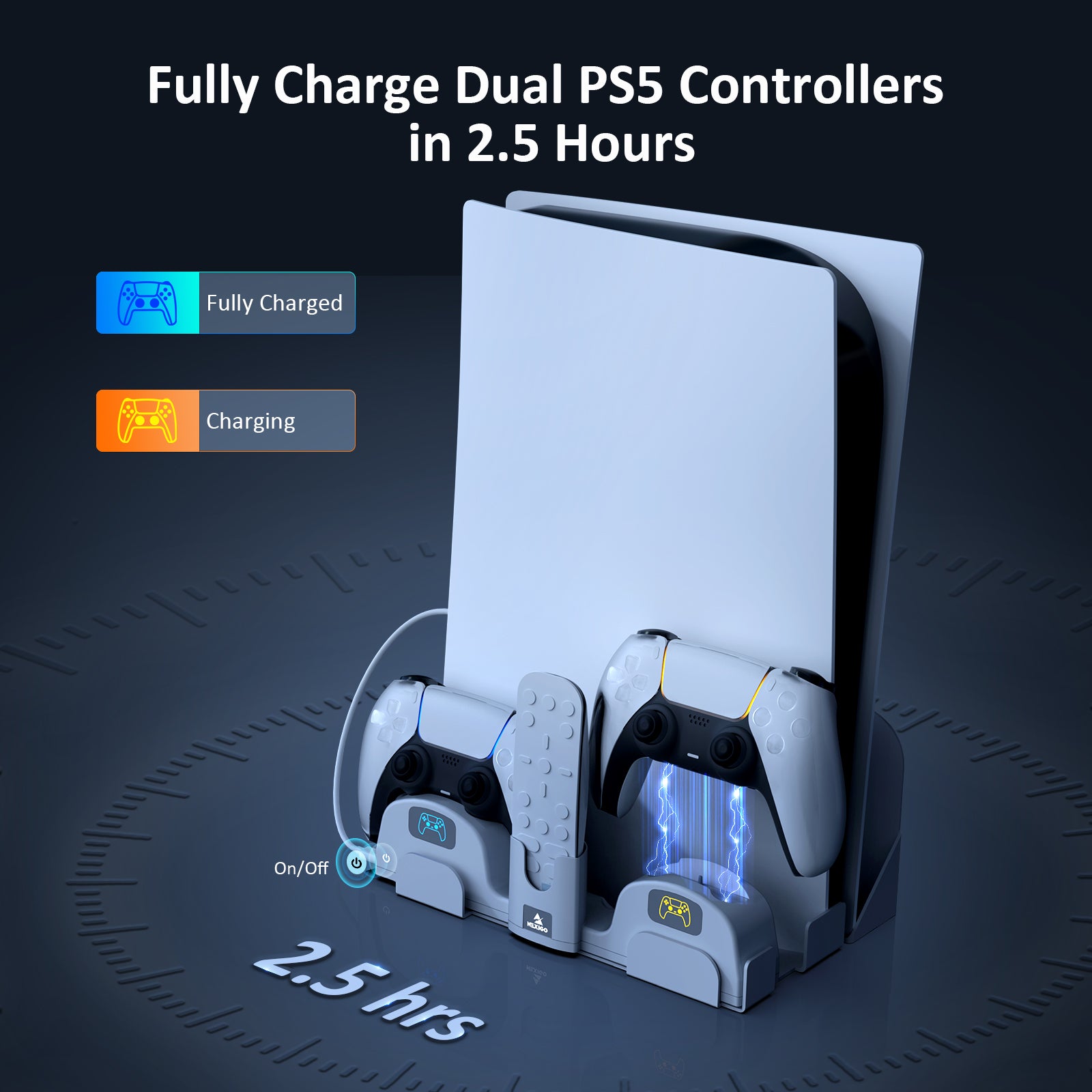 nexigo-ps5-wall-mount-kit-wandhalterungsset-f-r-ps5 image 2