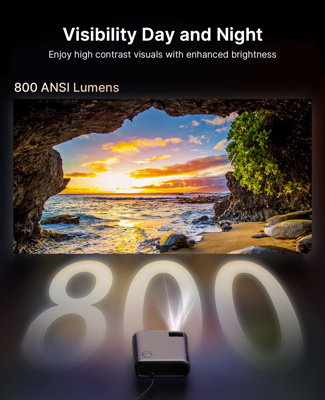 nexigo-pj40-pro-smart-beamer-full-hd-google-tv-800-ansi-lumen image 7