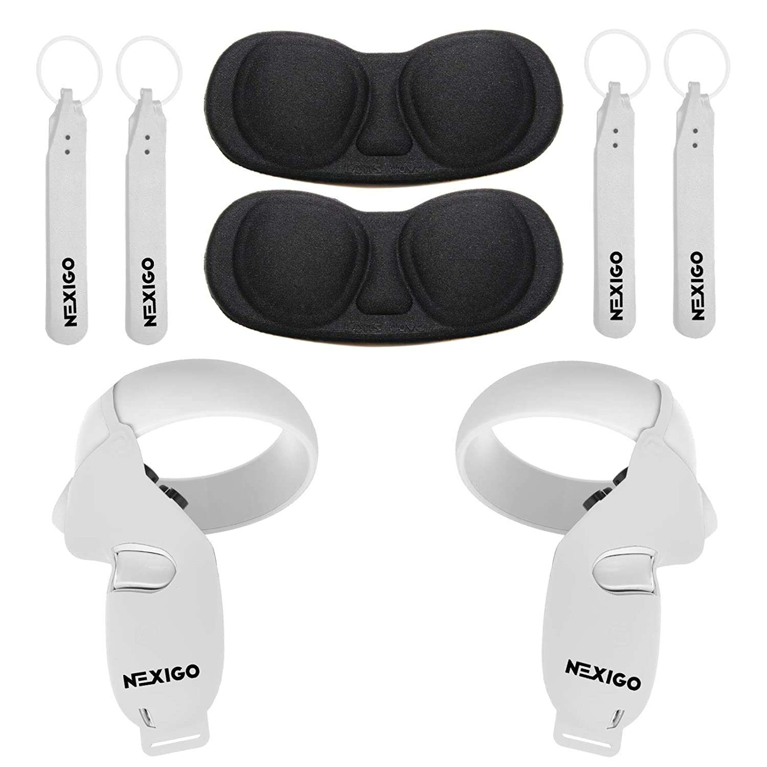 nexigo-controller-cover-set-mit-strap-und-linsenschutz-f-r-oculus-quest-2 image 1