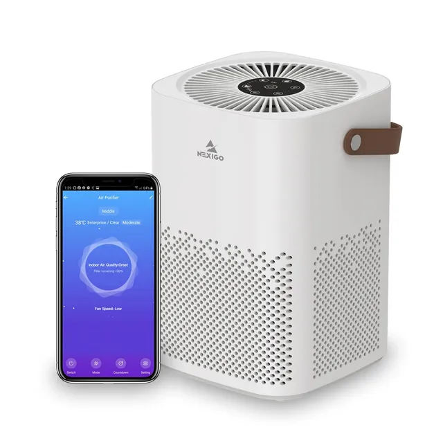 nexigo-pur10-mini-luftreiniger-mit-app-touch-steuerung image 1