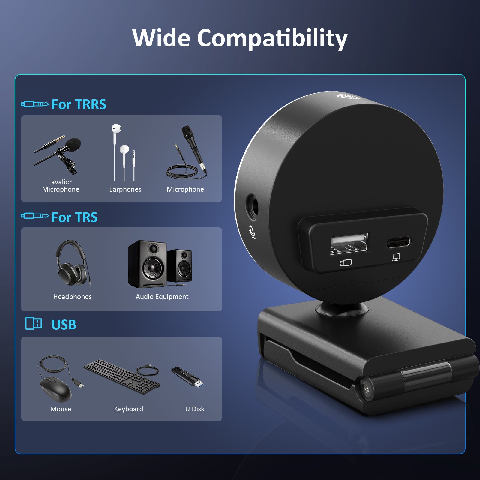 nexigo-n960e-pro-webcam-1080p-60fps-mit-ringlicht image 8