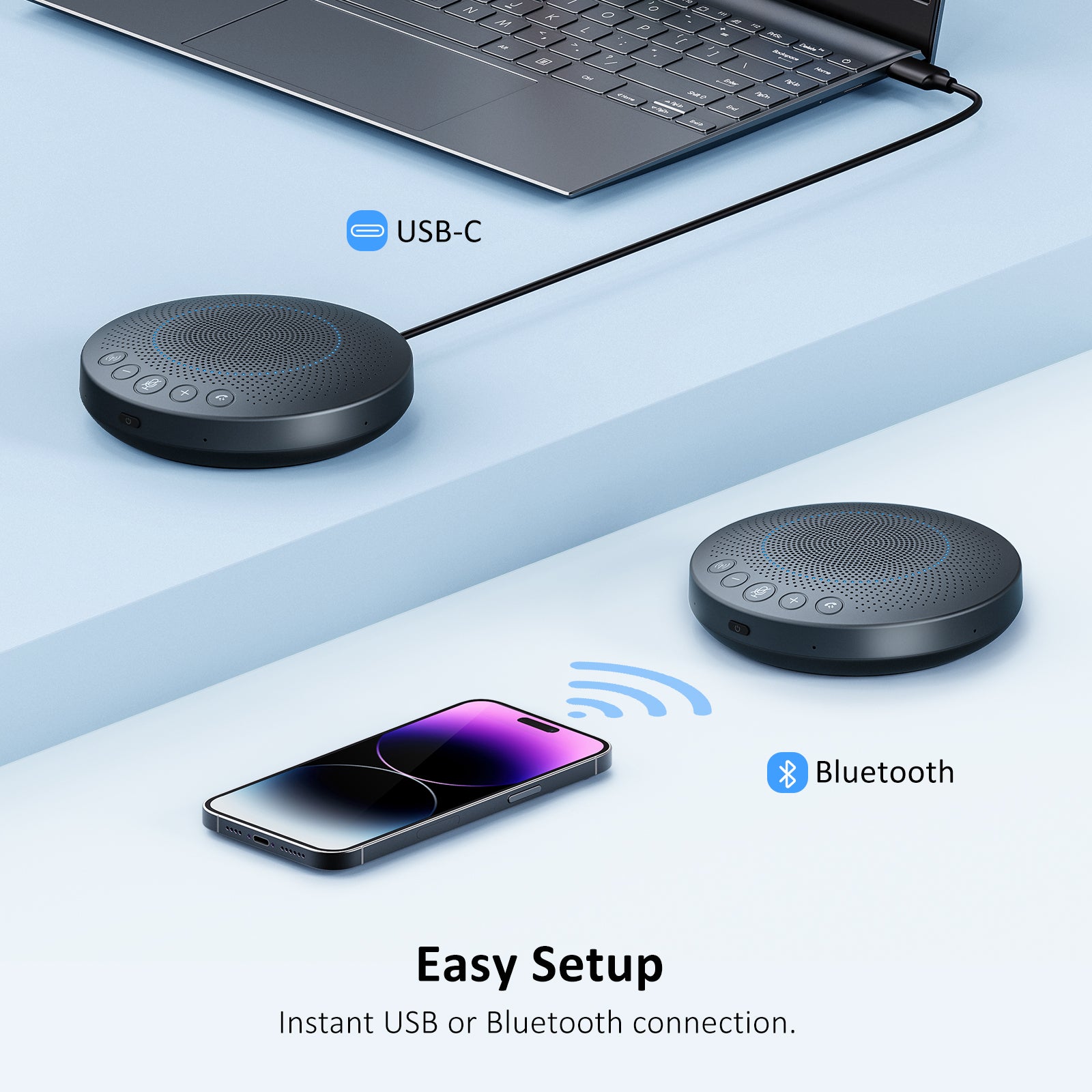 nexigo-spk03-bluetooth-speakerphone-f-r-konferenzraum image 7