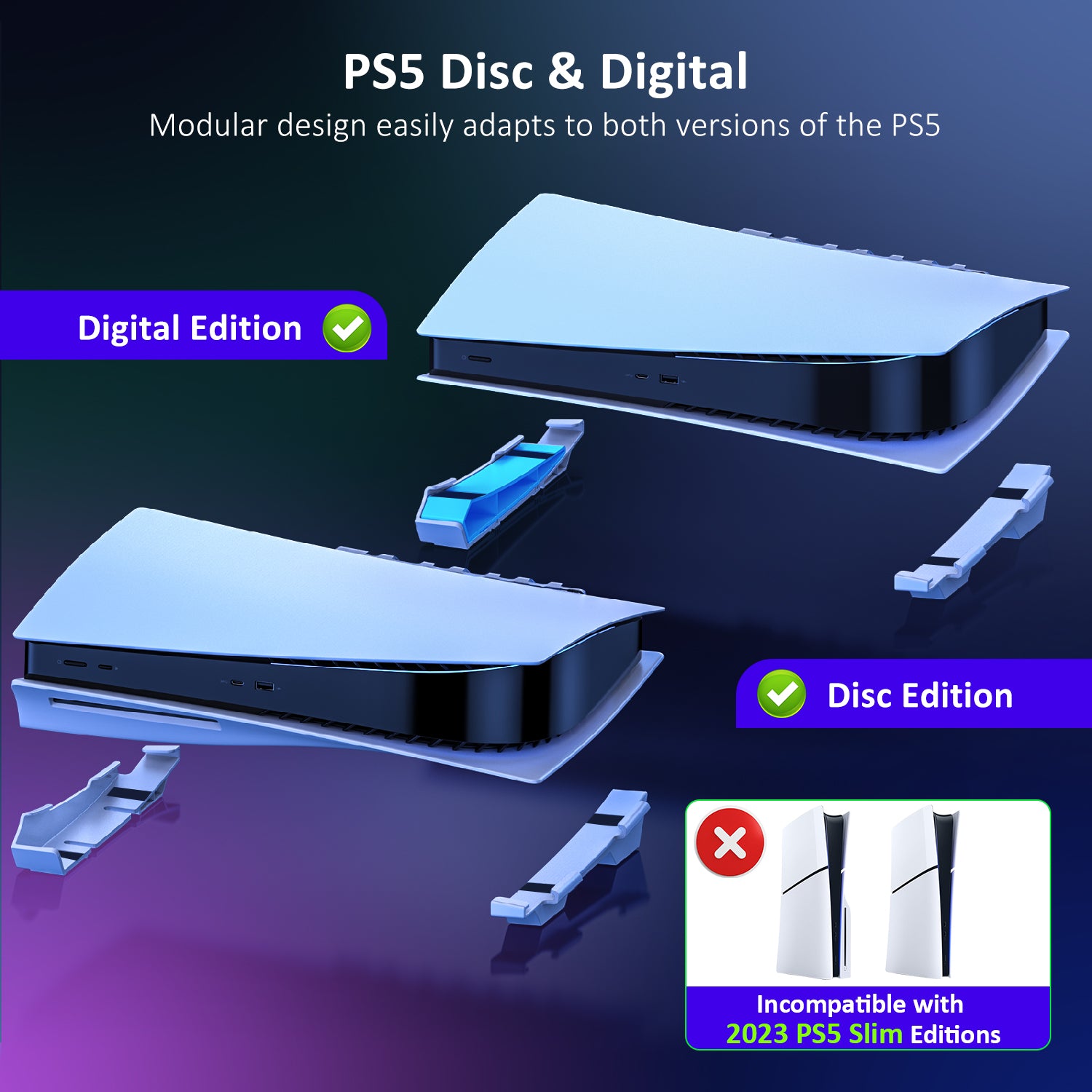 nexigo-horizontalst-nder-mit-ladestation-f-r-ps5-ps5-slim image 6