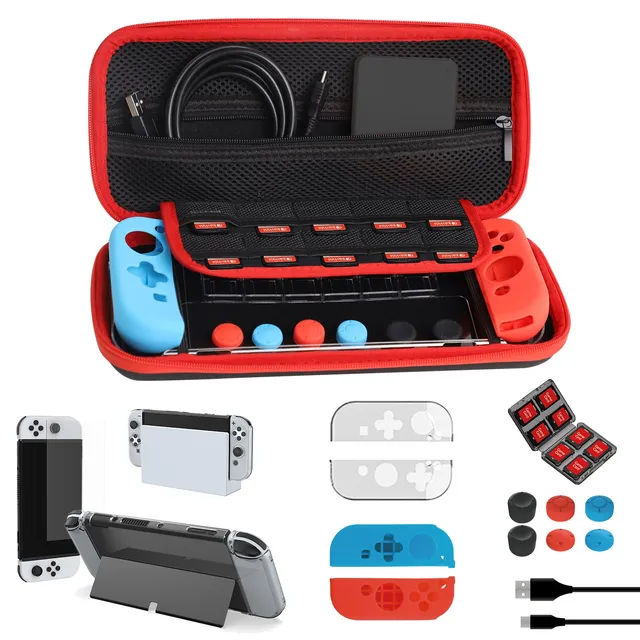 nexigo-tragetasche-zubeh-rkit-f-r-nintendo-switch-oled image 1