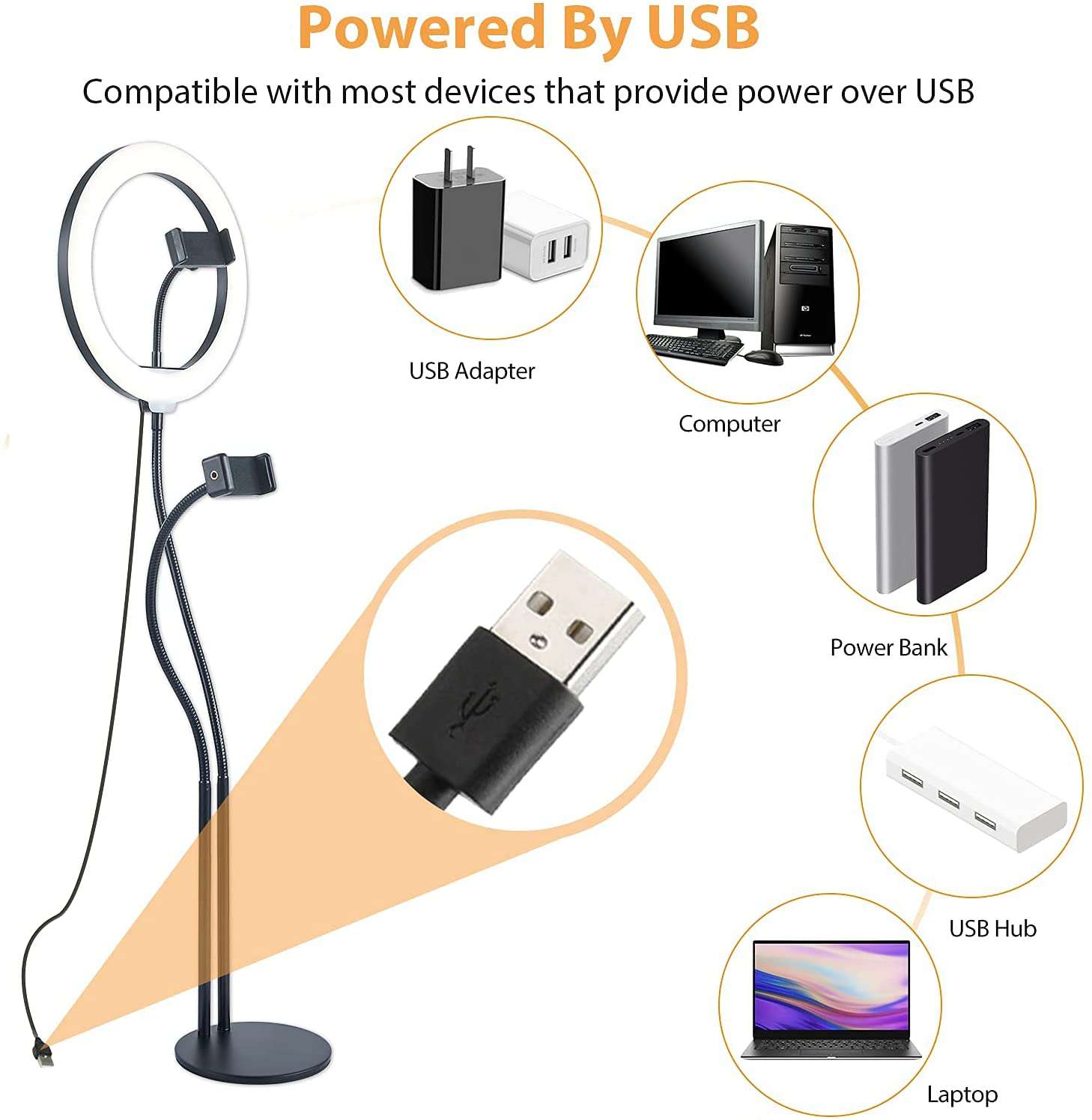 nexigo-10-inch-led-selfie-ringlicht-mit-fernbedienung image 6