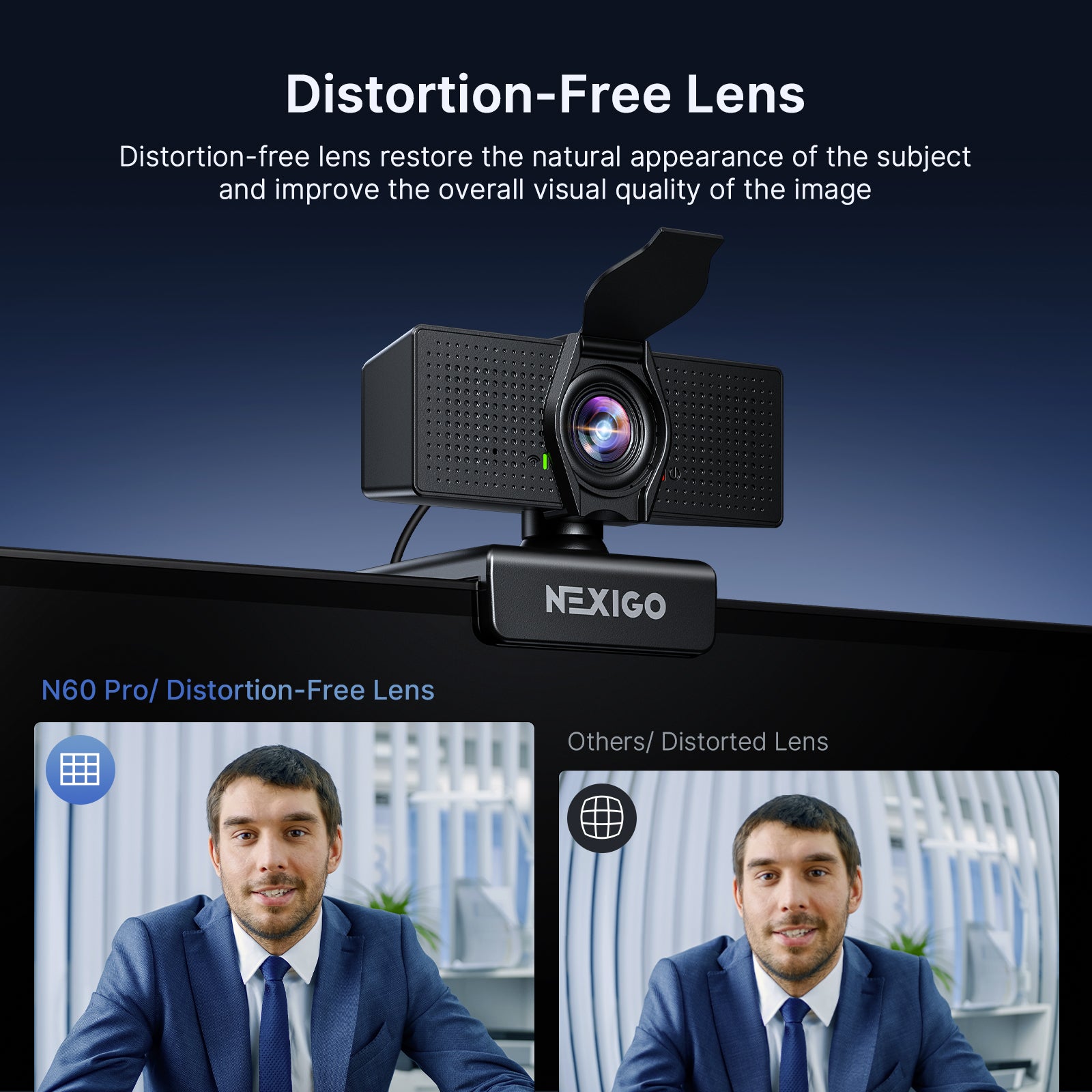 nexigo-n60-pro-4k-webcam-mit-3dnr-und-autofokus image 3